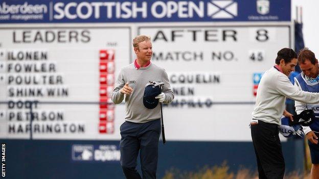 Mikko Ilonen did not drop a shot on the opening day at Dundonald Links