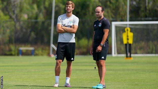 Collin Martin joined Landon Donovan's SD Loyal in February 2020