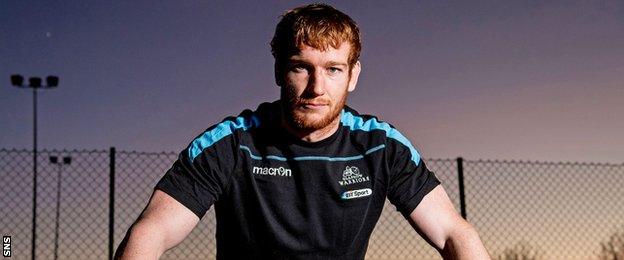 Glasgow Warriors forward Rob Harley