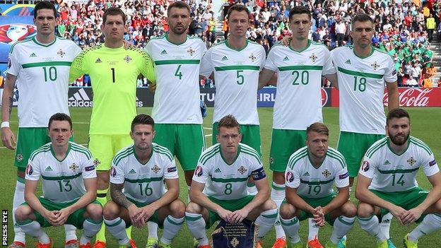 The Irish FA requested that poppies could be worn on the Northern Ireland team shirt or armband