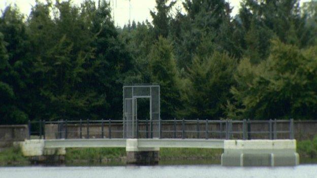 Woodburn reservoir near Carrickfergus supplies 700 Belfast streets with drinking water