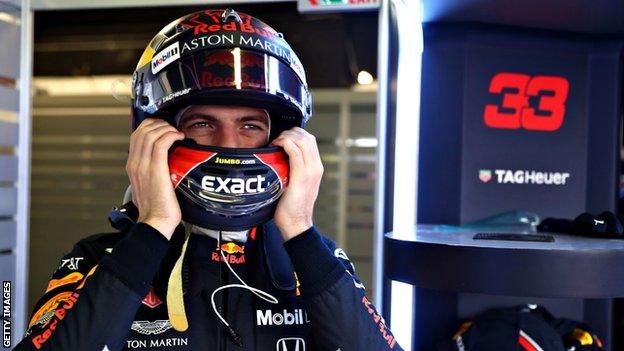 Max Verstappen of Red Bull