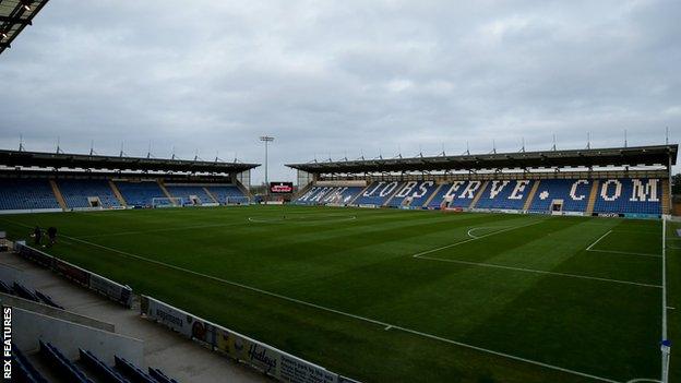 Colchester v Rochdale is the second League Two match to be called off on Saturday after Oldham v Sutton was also postponed due to a waterlogged pitch