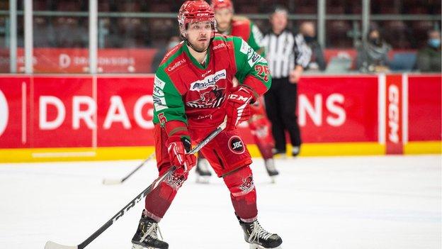 Cardiff Devils' Riley Brandt