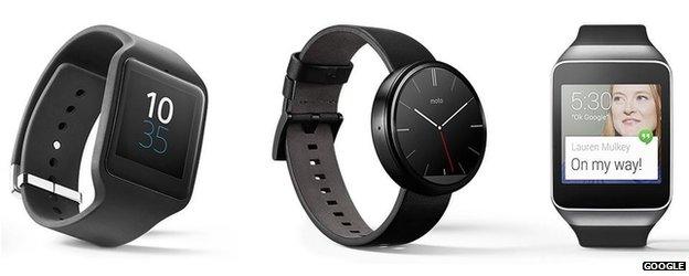 Android Wear watches