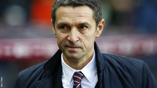 Aston Villa manager Remi Garde