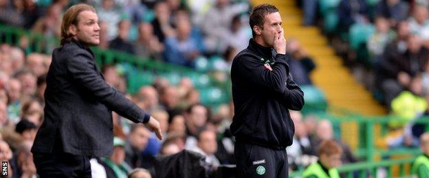 Robbie Neilson and Ronny Deila