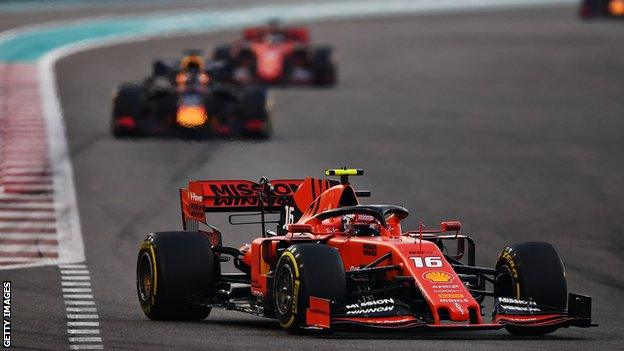 Leclerc and Verstappen