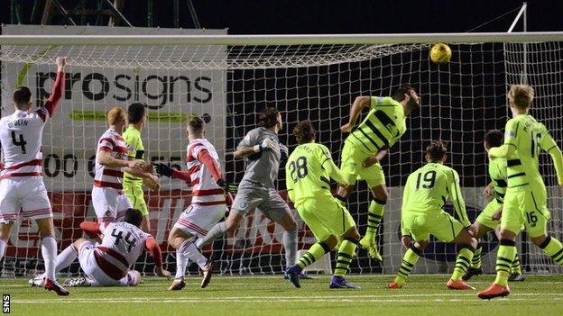 Hamilton and Celtic players