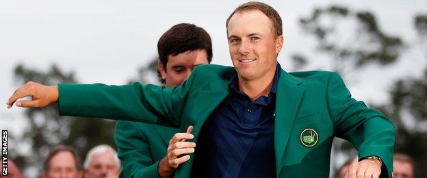 Jordan Spieth won the Masters in April