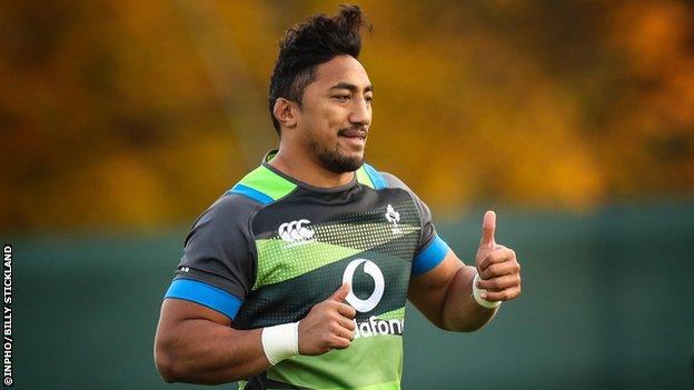 New Zealand-born Bundee Aki qualifies to play for Ireland under residency laws