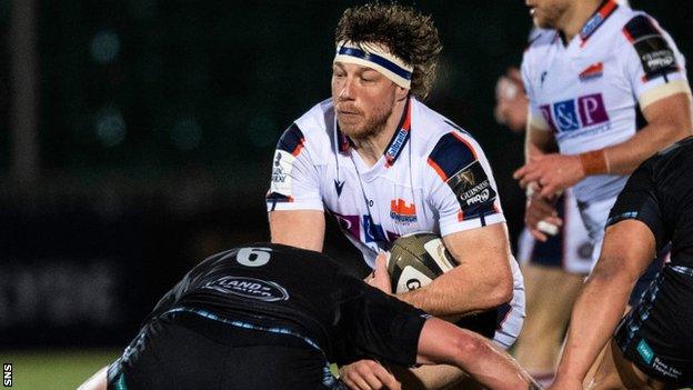 Hamish Watson in action for Edinburgh