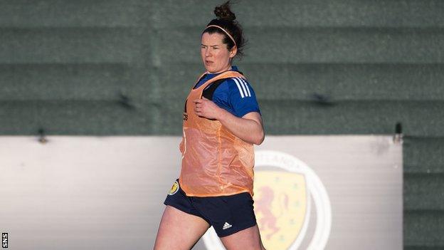 Scotland full-back Emma Mitchell