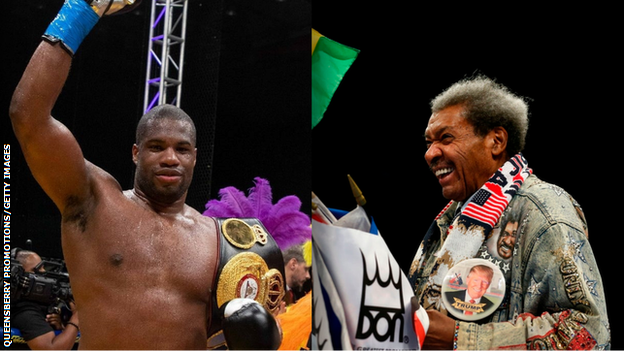 Daniel Dubois and Don King