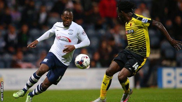 Preston North End's Kyel Reid