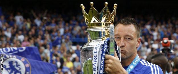 John Terry played every minute of Chelsea's 38 Premier League games last season