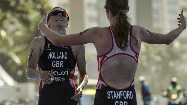 Non Stanford and Vicky Holland