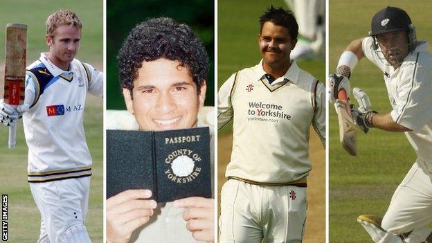 Yorkshire's overseas players