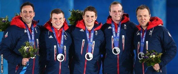 Team Murdoch won Silver at the Sochi Olympics in 2014