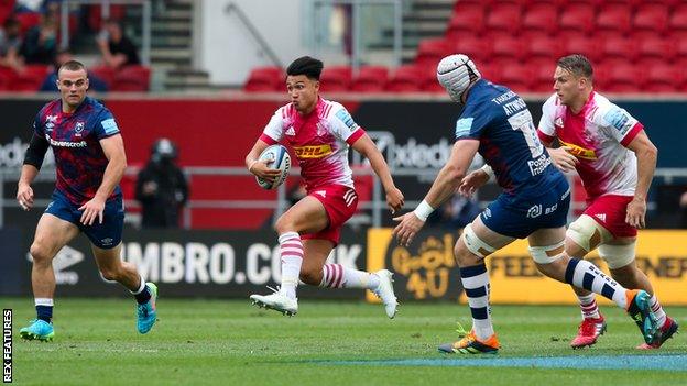 Harlequins beat Bristol in the 2020/21 Premiership semi-final