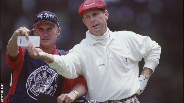 Payne Stewart and Mike Hicks