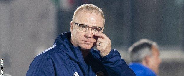 Scotland manager Alex McLeish