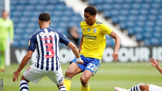 Jude Bellingham in action for Birmingham City