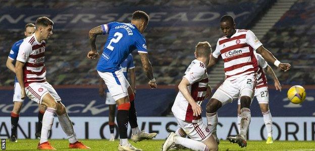 James Tavernier scores