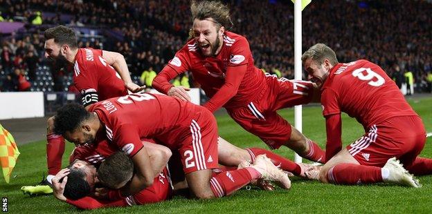 Aberdeen celebrate