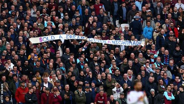 West Ham fans