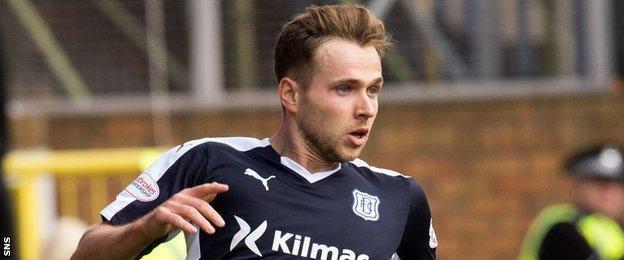 Dundee striker Greg Stewart