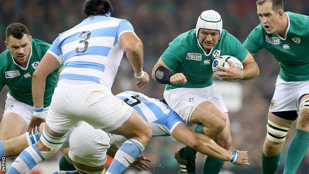 Rory Best has scored eight tries in his 89 appearances for Ireland