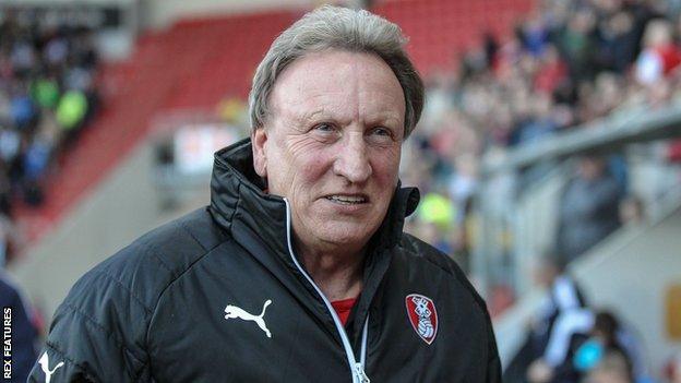 Rotherham United manager Neil Warnock