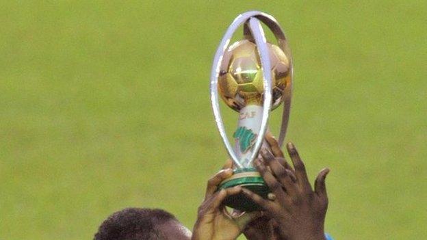 The African Nations Championship (CHAN) trophy