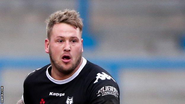 Joe Westerman made six appearances during his time with Toronto Wolfpack