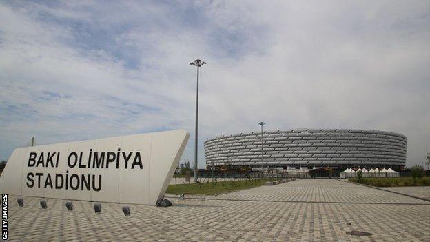 Olympic Stadium in Baku