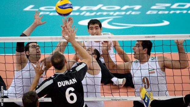 Iran men's sitting volleyball team