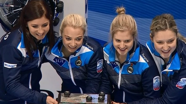 Scotland curling team