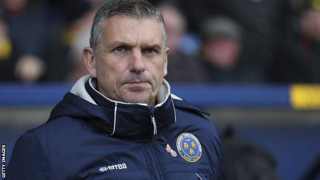 Shrewsbury Town boss John Askey