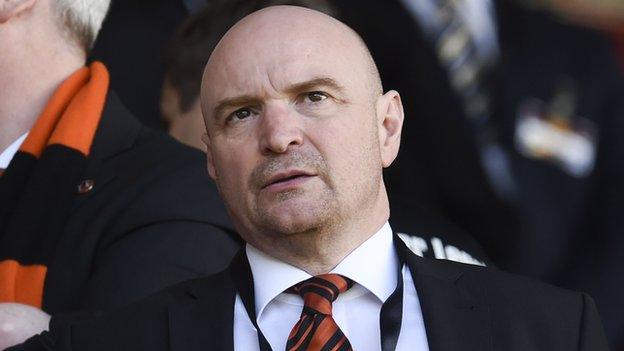 Dundee United chairman Stephen Thompson