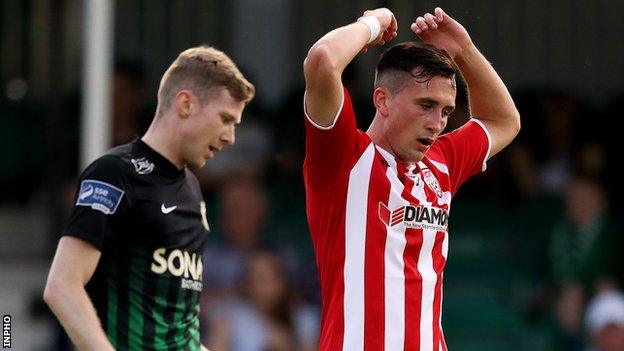 Derry had not been beaten since a 6-1 defeat by Shamrock Rovers on 9 March