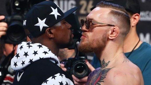 Floyd Mayweather and Conor McGregor