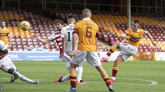 David Turnbull has scored once in five Motherwell appearances this season