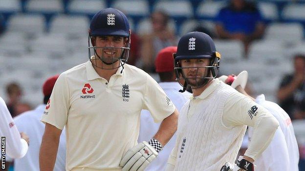 Alastair Cook and Mark Stoneman