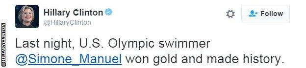 Hillary Clinton Twitter