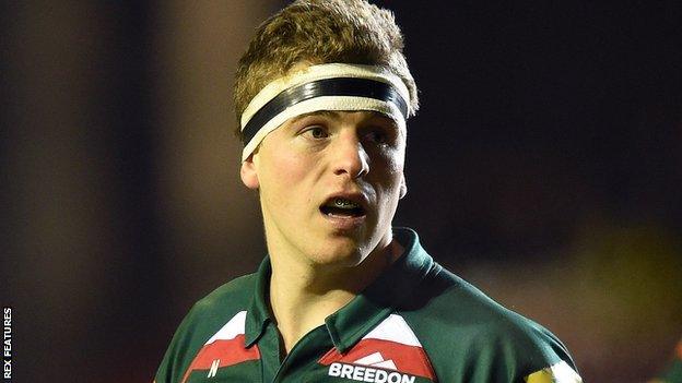 Australian sevens star Nick Malouf arrived at Welford Road in June 2017