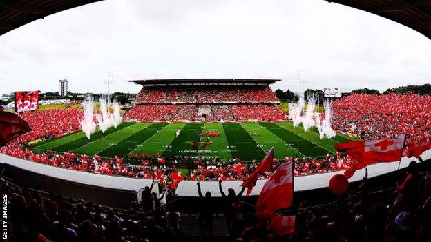 Mount Smart Stadium was sold out for the match