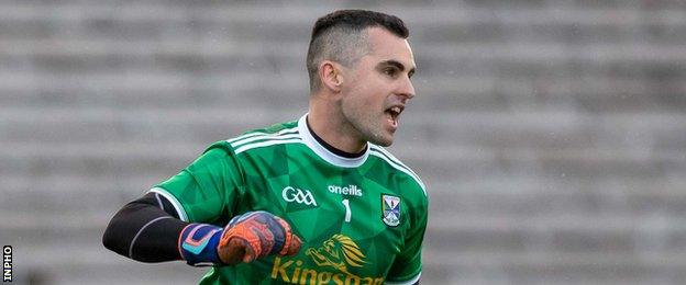 Cavan goalkeeper Raymond Galligan