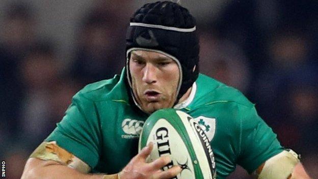 Sean O'Brien looked back to his rampaging best against New Zealand last weekend