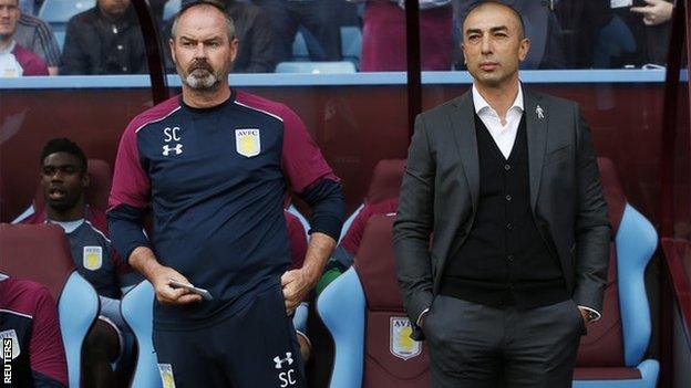 Roberto di Matteo and Steve Clarke